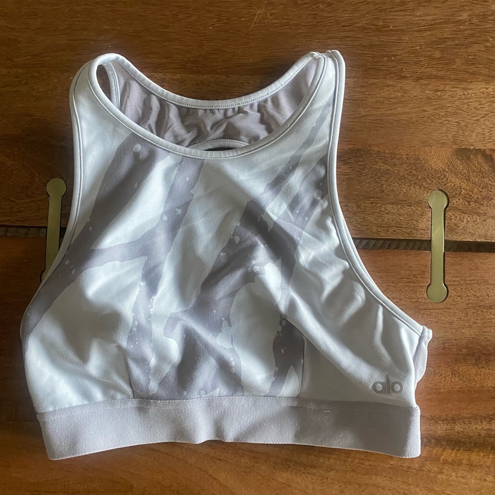 ALO Yoga bra top with open back